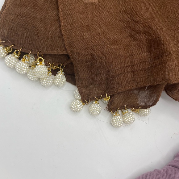 Premium Cotton Jersey Stretchable Hijab Plain Long Maxi Scarf Wrap - Picture 14 of 15